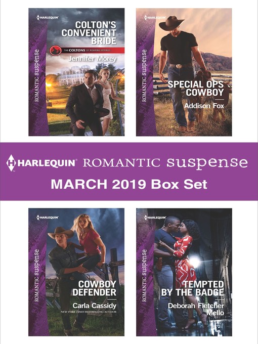 Title details for Harlequin Romantic Suspense March 2019 Box Set by Jennifer Morey - Available